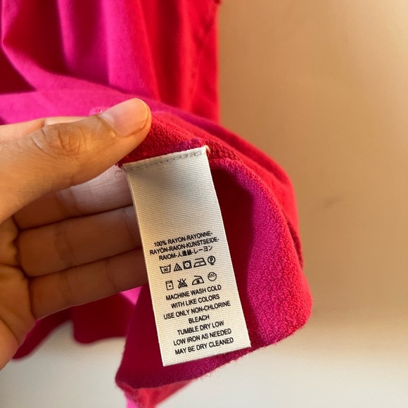 Free People We The Free Pink Smocked off the shoulder top size m - Picture 3 of 8